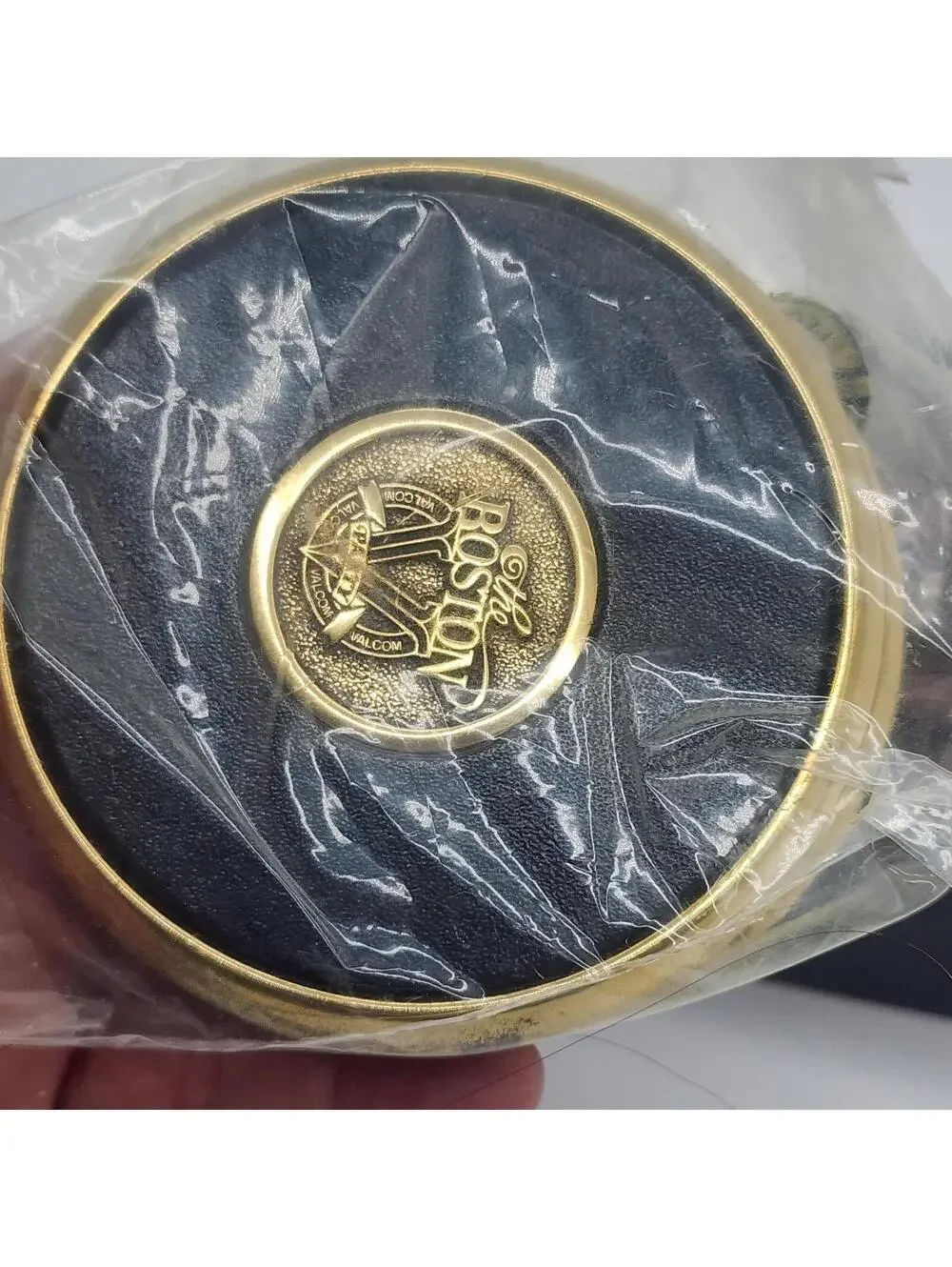 Boston Warehouse BTS Collection 4 Round Coasters w Holder & Presentation Box